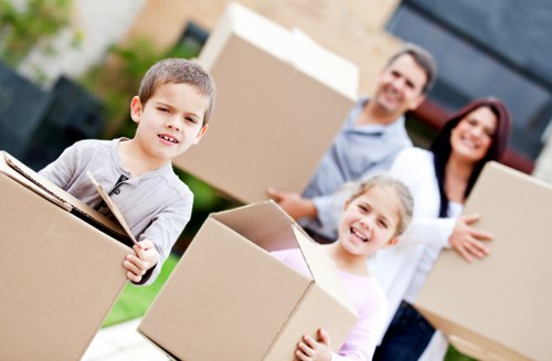 Office removals team planning a move in Boundsgreen