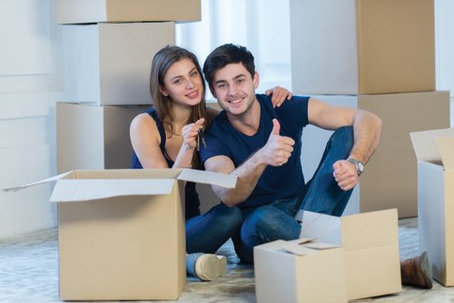 Payment and quotation details for a UK man and van service