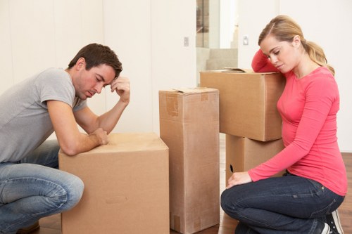 Packing and loading items for a local house move in Boundsgreen