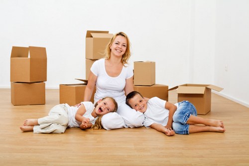 Loading items for a local move in Boundsgreen