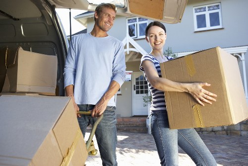 Careful unpacking in a Boundsgreen property