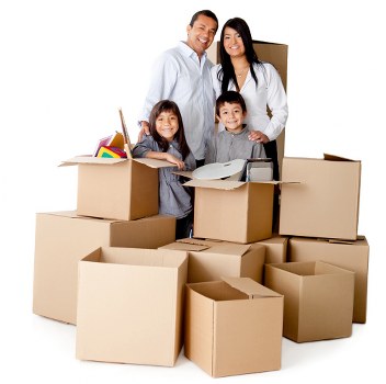 Packing and loading furniture for a Boundsgreen house move